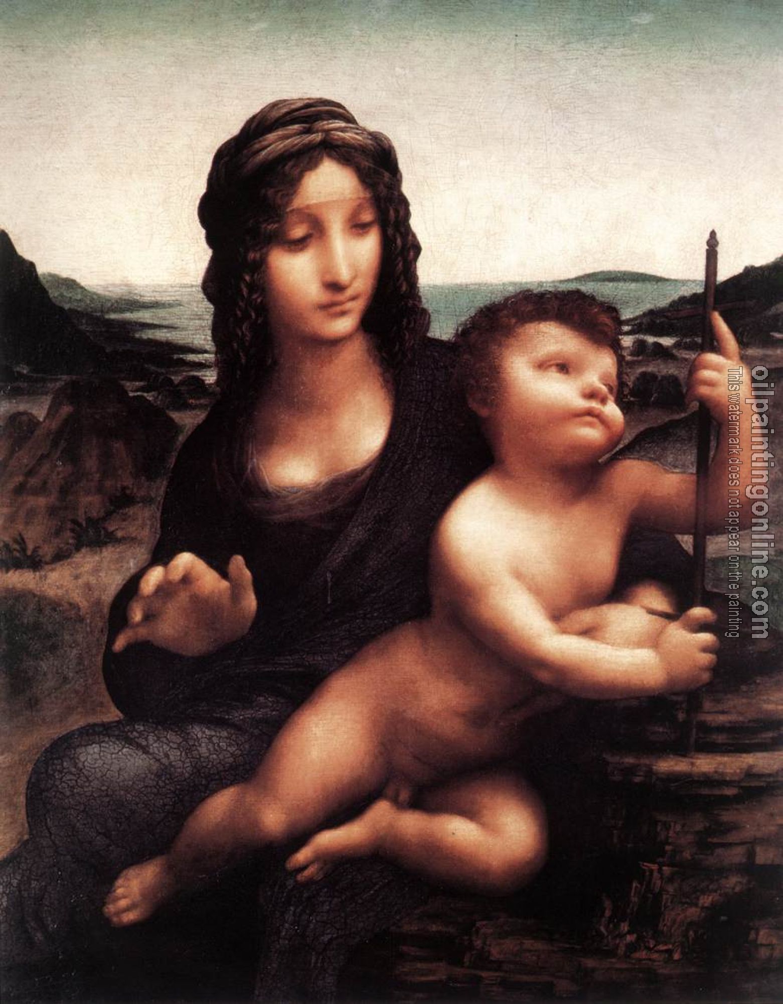 Vinci, Leonardo da - oil painting